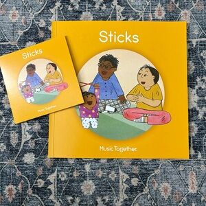 Music Together Sticks Collection Book & CD - NEW!